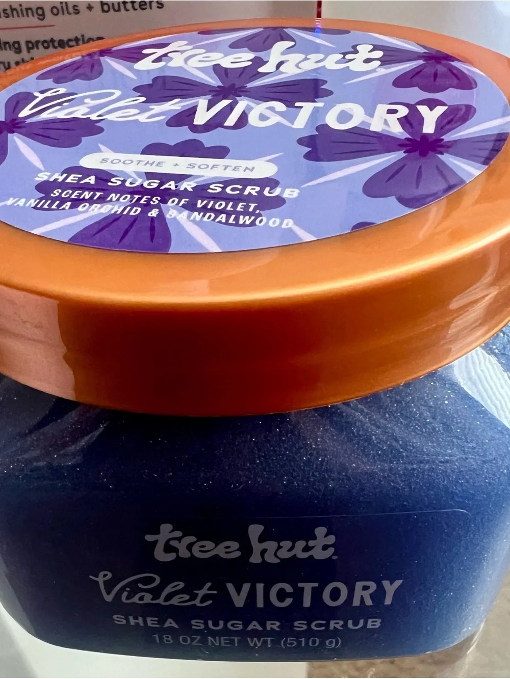 Violet Victory Shea Sugar Scrub - Violet